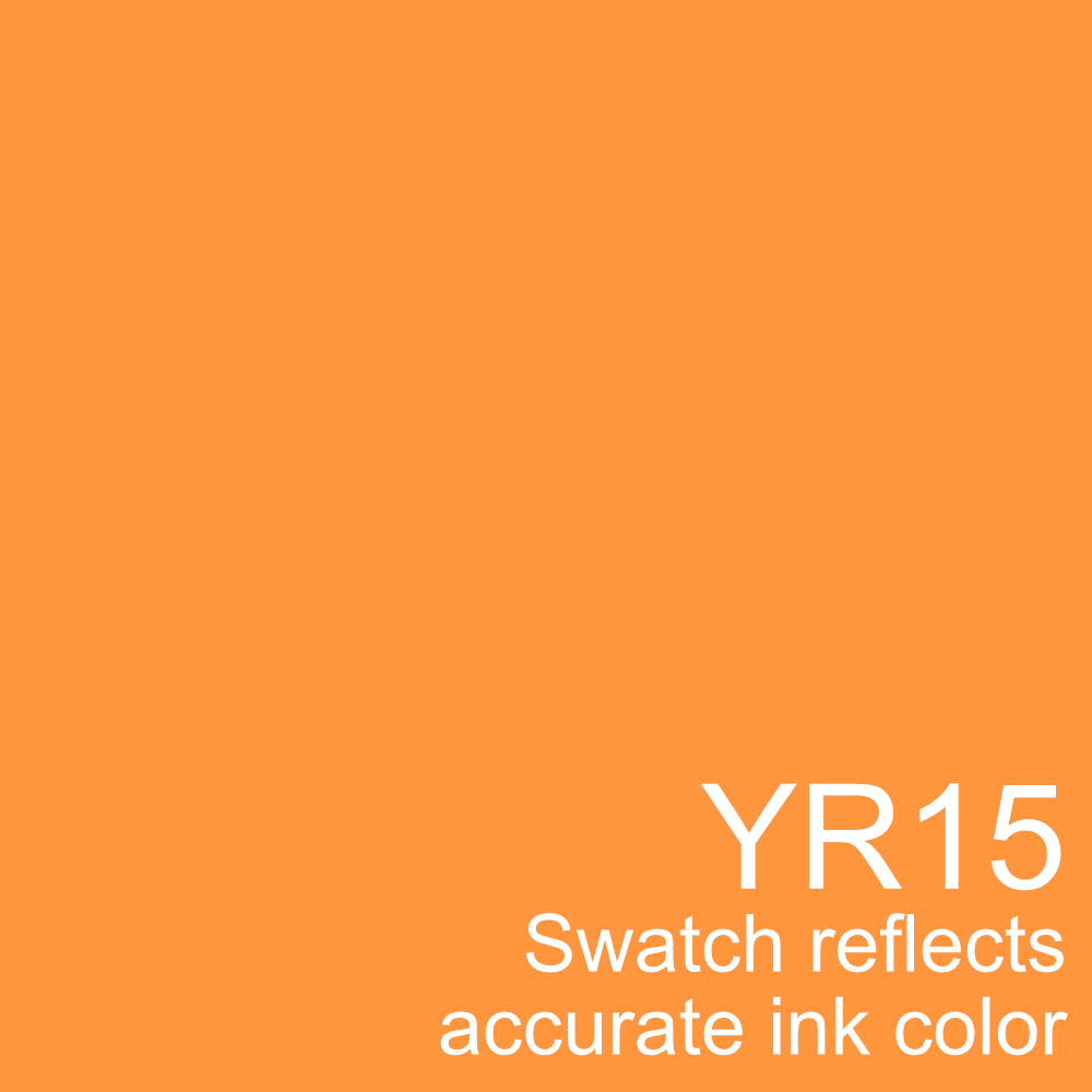 YR15 - Copic Sketch Marker Pumpkin Yellow — Violeta Ink